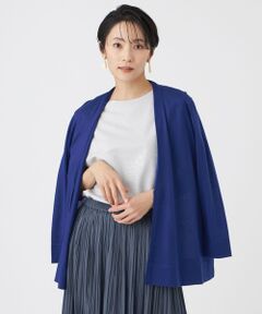 EVEX by KRIZIA  (大きいサイズ) / エヴェックス バイ クリツィア (オオキイサイズ) その他トップス | 【L】【接触冷感・ウォッシャブル】ハイゲージ天竺カーディガン