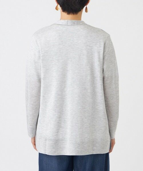 EVEX by KRIZIA  (大きいサイズ) / エヴェックス バイ クリツィア (オオキイサイズ) その他トップス | 【L】【接触冷感・ウォッシャブル】ハイゲージ天竺カーディガン | 詳細7