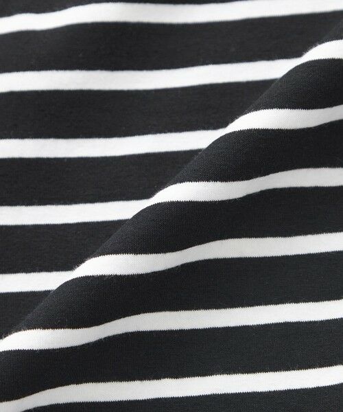 EVEX by KRIZIA  (大きいサイズ) / エヴェックス バイ クリツィア (オオキイサイズ) その他トップス | 【L】【ウォッシャブル】ロゴエンブロイダリーボーダーチュニックカットソー | 詳細8