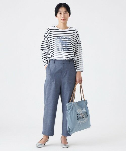 EVEX by KRIZIA  (大きいサイズ) / エヴェックス バイ クリツィア (オオキイサイズ) その他パンツ | 【L】【カタログ掲載・接触冷感・吸水速乾・UV対策・透け防止・マシンウォッシャブル】ファンクションオックスベイカーパンツ | 詳細3