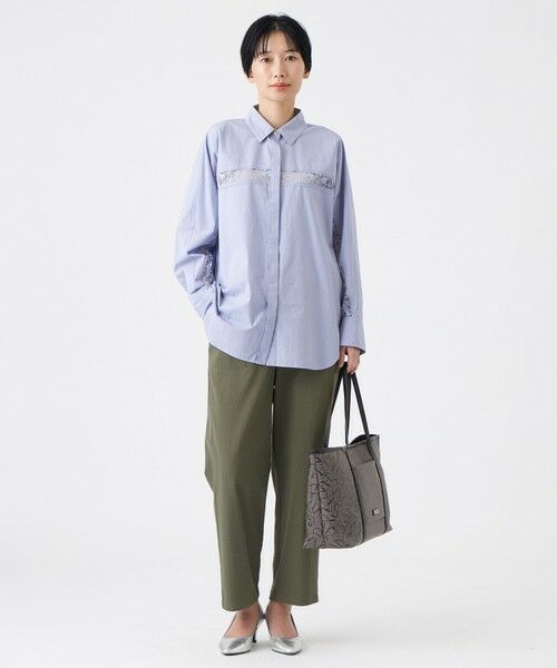 EVEX by KRIZIA  (大きいサイズ) / エヴェックス バイ クリツィア (オオキイサイズ) その他パンツ | 【L】【カタログ掲載・接触冷感・吸水速乾・UV対策・透け防止・マシンウォッシャブル】ファンクションオックスベイカーパンツ | 詳細6