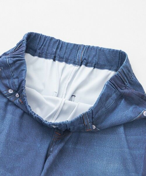 EVEX by KRIZIA  (大きいサイズ) / エヴェックス バイ クリツィア (オオキイサイズ) その他パンツ | 【L】【カタログ掲載・接触冷感・吸水速乾・着用じわ防止・マシンウォッシャブル】ストレッチプリントデニムパンツ | 詳細9