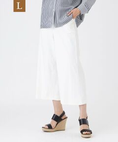 EVEX by KRIZIA  (大きいサイズ) / エヴェックス バイ クリツィア (オオキイサイズ) その他パンツ | 【L】【定番人気・新色】【接触冷感・UVカット・ウォッシャブル】メリルハイテンションワイドパンツ