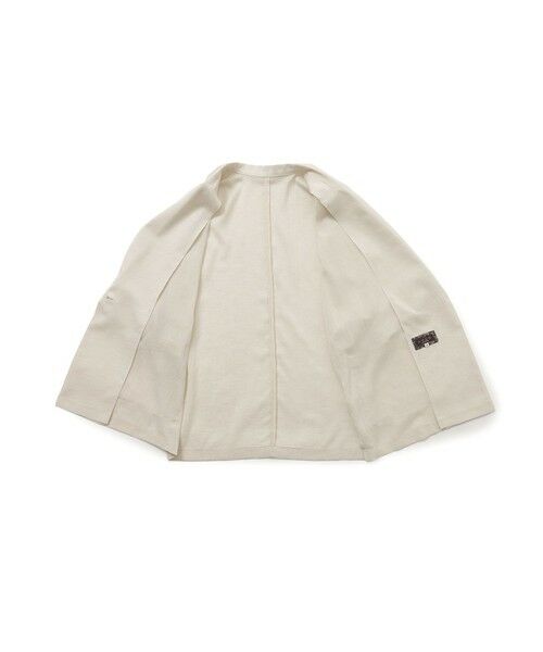 EVEX by KRIZIA  (大きいサイズ) / エヴェックス バイ クリツィア (オオキイサイズ) テーラードジャケット | 【L】【カタログ掲載・マシンウォッシャブル】ドライスラブハーフスリーブジャケット | 詳細9