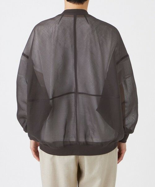 EVEX by KRIZIA  (大きいサイズ) / エヴェックス バイ クリツィア (オオキイサイズ) その他トップス | 【L】【ウォッシャブル】オーガンジーシャーディガン | 詳細5