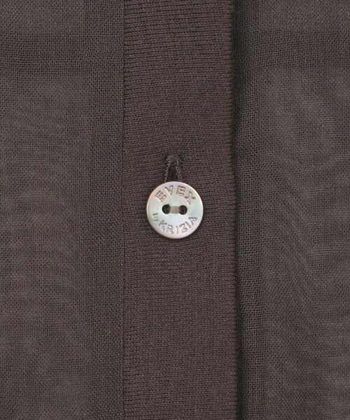 EVEX by KRIZIA  (大きいサイズ) / エヴェックス バイ クリツィア (オオキイサイズ) その他トップス | 【L】【ウォッシャブル】オーガンジーシャーディガン | 詳細7