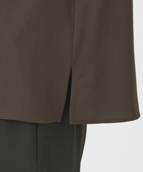 EVEX by KRIZIA  (大きいサイズ) / エヴェックス バイ クリツィア (オオキイサイズ) その他トップス | 【L】【接触冷感・吸水速乾・遮熱・UV対策・マシンウォッシャブル】【キマル！シリーズ】キマルサテンプルオーバーブラウス | 詳細8