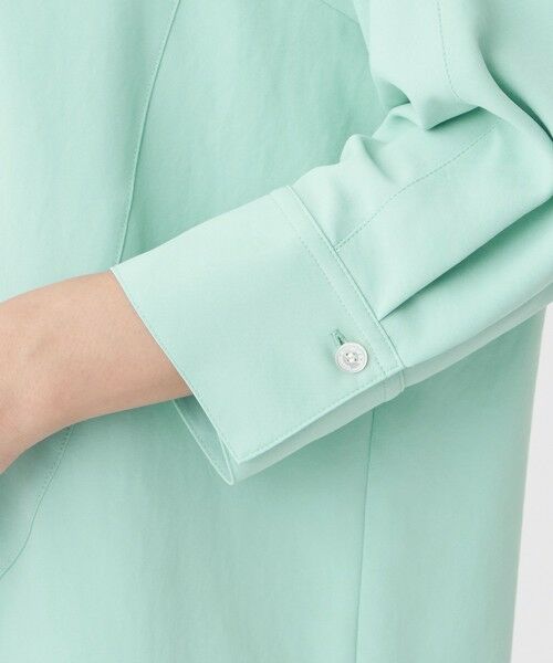 EVEX by KRIZIA  (大きいサイズ) / エヴェックス バイ クリツィア (オオキイサイズ) その他トップス | 【L】【接触冷感・吸水速乾・遮熱・UV対策・マシンウォッシャブル】【キマル！シリーズ】キマルサテンシャツ | 詳細7