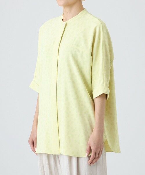 EVEX by KRIZIA  (大きいサイズ) / エヴェックス バイ クリツィア (オオキイサイズ) その他トップス | 【L】【カタログ掲載・吸水速乾・マシンウォッシャブル】チータードットプリントドルマンブラウス | 詳細5