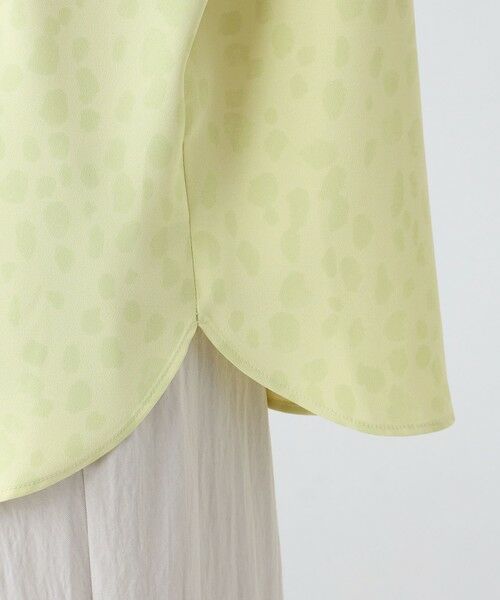 EVEX by KRIZIA  (大きいサイズ) / エヴェックス バイ クリツィア (オオキイサイズ) その他トップス | 【L】【カタログ掲載・吸水速乾・マシンウォッシャブル】チータードットプリントドルマンブラウス | 詳細8