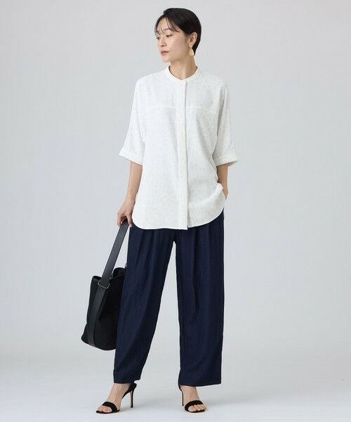 EVEX by KRIZIA  (大きいサイズ) / エヴェックス バイ クリツィア (オオキイサイズ) その他トップス | 【L】【カタログ掲載・吸水速乾・マシンウォッシャブル】チータードットプリントドルマンブラウス | 詳細1