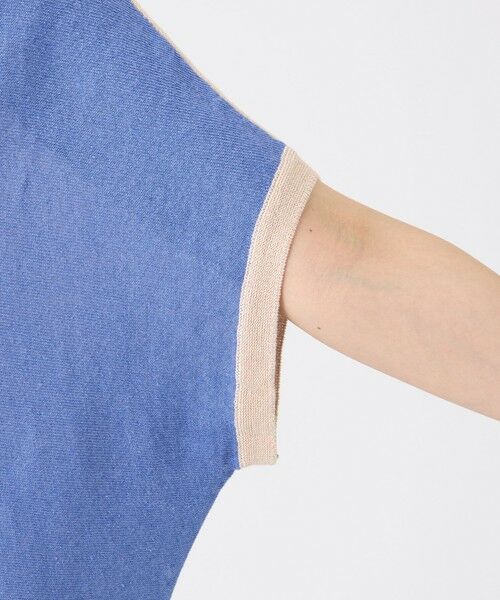 EVEX by KRIZIA  (大きいサイズ) / エヴェックス バイ クリツィア (オオキイサイズ) その他トップス | 【L】【カタログ掲載・ウォッシャブル】バイカラーチーターインターシャニットプルオーバー | 詳細5