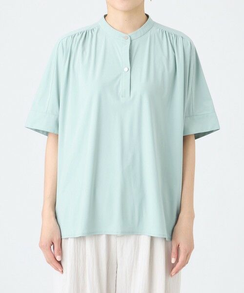 EVEX by KRIZIA  (大きいサイズ) / エヴェックス バイ クリツィア (オオキイサイズ) その他トップス | 【L】【接触冷感・マシンウォッシャブル】コンチェロプルオーバーブラウス | 詳細4