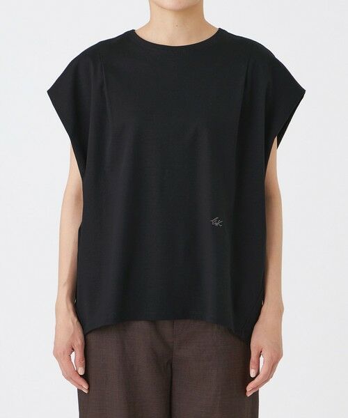 EVEX by KRIZIA  (大きいサイズ) / エヴェックス バイ クリツィア (オオキイサイズ) その他トップス | 【L】【EDITION掲載】【ウォッシャブル】フレンチスリーブドルマンカットソー | 詳細5