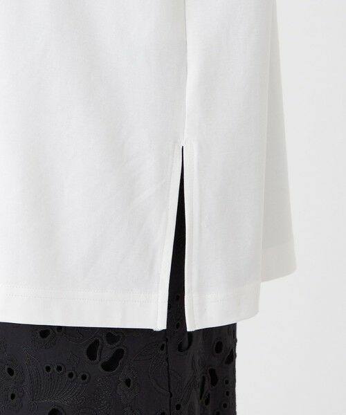 EVEX by KRIZIA  (大きいサイズ) / エヴェックス バイ クリツィア (オオキイサイズ) その他トップス | 【L】【EDDITION掲載】【接触冷感・ウォッシャブル】ギャザリングアニマルエンブロイダリーカットソー | 詳細7