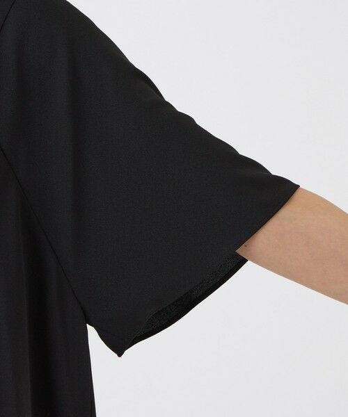 EVEX by KRIZIA  (大きいサイズ) / エヴェックス バイ クリツィア (オオキイサイズ) その他トップス | 【L】【吸水速乾・マシンウォッシャブル】フルダルジョーゼットプルオーバーブラウス | 詳細6