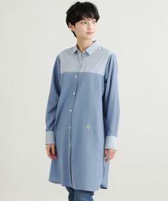 EVEX by KRIZIA / エヴェックス バイ クリツィア シャツ・ブラウス | 【ウォッシャブル】バイカラーシャツ