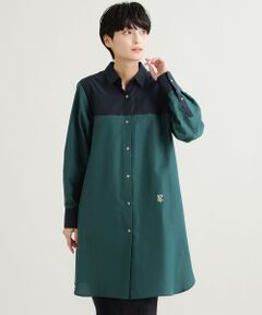 EVEX by KRIZIA / エヴェックス バイ クリツィア シャツ・ブラウス | 【ウォッシャブル】バイカラーシャツ