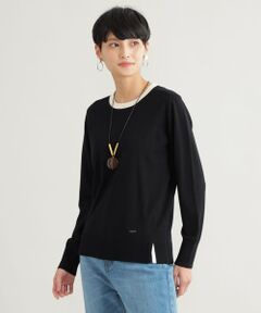 EVEX by KRIZIA / エヴェックス バイ クリツィア ニット・セーター | バイカラーニット