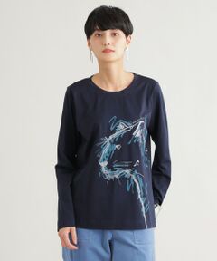 EVEX by KRIZIA / エヴェックス バイ クリツィア カットソー | 【ウォッシャブル】ブラックパンサーTシャツ