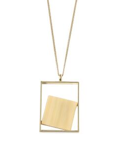 EVEX by KRIZIA / エヴェックス バイ クリツィア ネックレス・ペンダント・チョーカー | スクエアフレームペンダント
