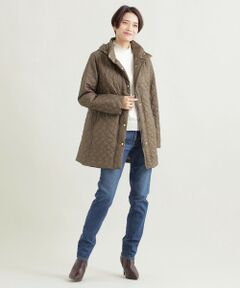 EVEX by KRIZIA / エヴェックス バイ クリツィア その他アウター | 【ウォッシャブル】【遠赤外線放射特性】レイヤースクエアキルティングコート