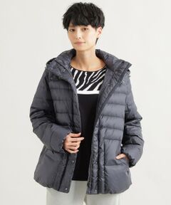 EVEX by KRIZIA / エヴェックス バイ クリツィア ノーカラージャケット | 【ウォッシャブル】*Wings掲載 エコグリーンダウンジャケット