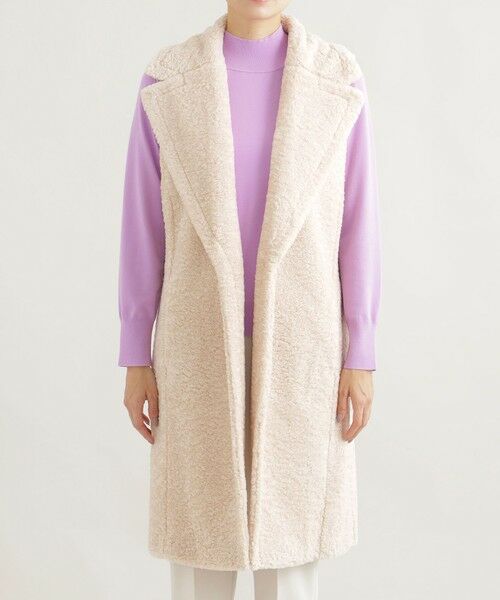 EVEX by KRIZIA / エヴェックス バイ クリツィア ダウンジャケット・ベスト | 【ウォッシャブル】エコボアジレ | 詳細3