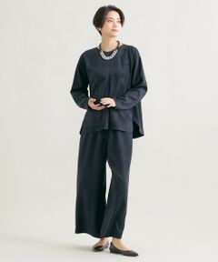 EVEX by KRIZIA / エヴェックス バイ クリツィア シャツ・ブラウス | 【ウォッシャブル】ナチュラルスエードブラウス