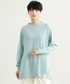 EVEX by KRIZIA / エヴェックス バイ クリツィア ニット・セーター | 【ウォッシャブル】*Wings掲載 ラメニットチュニック