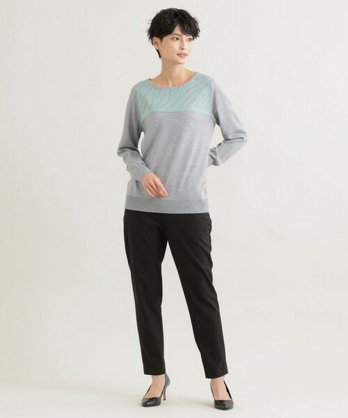 EVEX by KRIZIA / エヴェックス バイ クリツィア ニット・セーター | 【ウォッシャブル】*Wings掲載 ゼブラジャカードニット | 詳細2