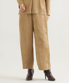 EVEX by KRIZIA / エヴェックス バイ クリツィア その他パンツ | 【ウォッシャブル】ナチュラルスエードワイドパンツ