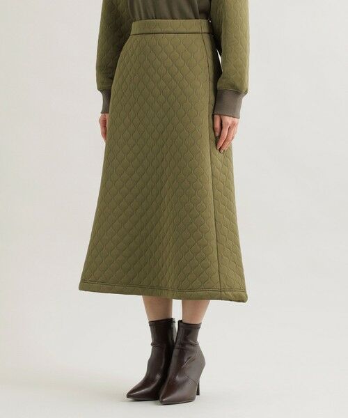 EVEX by KRIZIA / エヴェックス バイ クリツィア ロング・マキシ丈スカート | 【ウォッシャブル】*Wings掲載 ウェーブキルトロングスカート | 詳細5