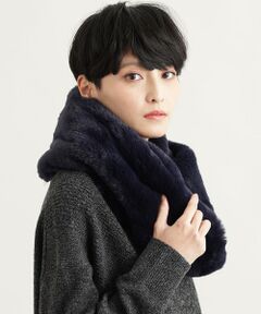 EVEX by KRIZIA / エヴェックス バイ クリツィア マフラー・ショール・スヌード・ストール | 【ウォッシャブル】 フェイクファースヌード