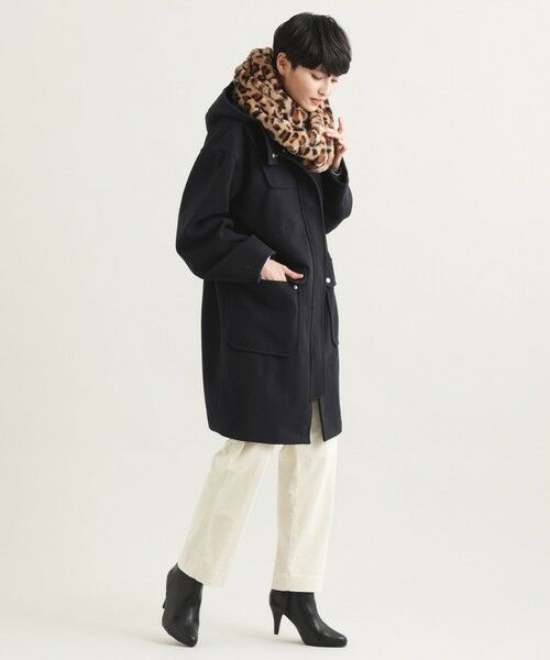 EVEX by KRIZIA / エヴェックス バイ クリツィア その他アウター | ウールライクジャージフーデッドコート | 詳細2