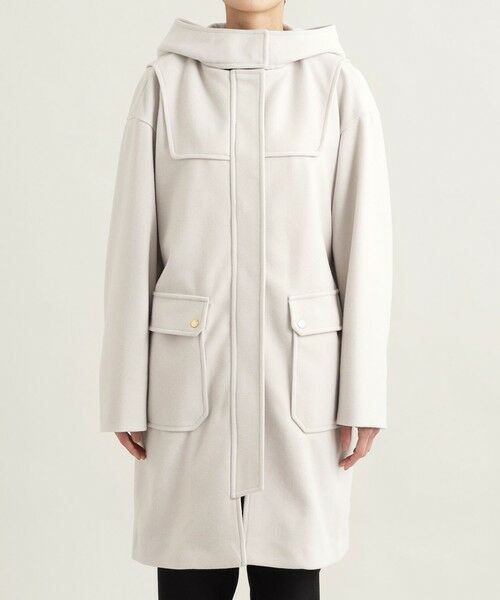 EVEX by KRIZIA / エヴェックス バイ クリツィア その他アウター | ウールライクジャージフーデッドコート | 詳細3
