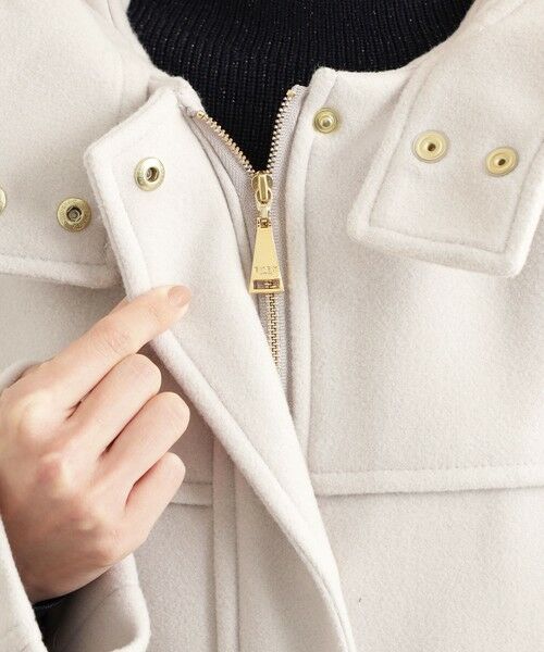 EVEX by KRIZIA / エヴェックス バイ クリツィア その他アウター | ウールライクジャージフーデッドコート | 詳細6