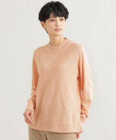 EVEX by KRIZIA / エヴェックス バイ クリツィア ニット・セーター | 【ウォッシャブル】*Wings掲載 モックネックラメニット