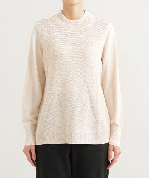 EVEX by KRIZIA / エヴェックス バイ クリツィア ニット・セーター | 【ウォッシャブル】*Wings掲載 モックネックラメニット | 詳細5