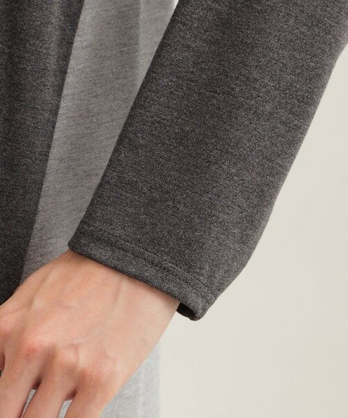 EVEX by KRIZIA / エヴェックス バイ クリツィア ロング・マキシ丈ワンピース | 【ウォッシャブル】ブロッキングストレッチポンチワンピース | 詳細8