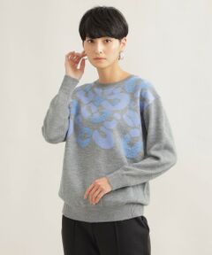 EVEX by KRIZIA / エヴェックス バイ クリツィア ニット・セーター | パンサーパイルジャカードプルオーバーニット