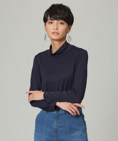 EVEX by KRIZIA / エヴェックス バイ クリツィア カットソー | 【ウォッシャブル】ソフトベア天竺ハイネックカットソー