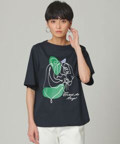 ＊Wings掲載＊【ウォッシャブル】アーティスティックタイガープリントTシャツ