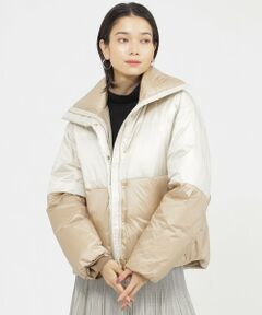 EVEX by KRIZIA / エヴェックス バイ クリツィア その他アウター | 【カタログ掲載品】【ウォッシャブル】バイカラータフタショートダウン