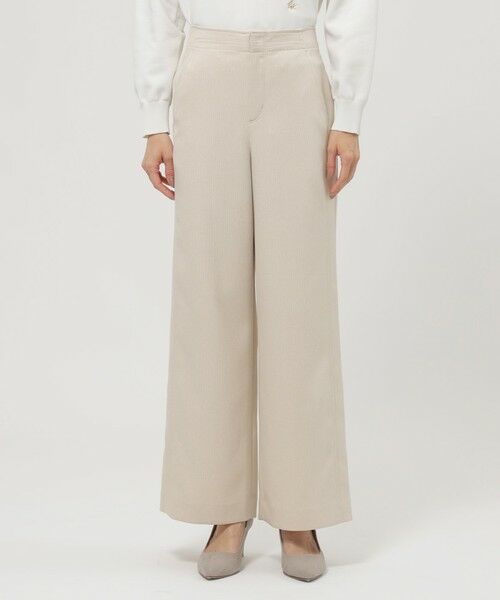 EVEX by KRIZIA / エヴェックス バイ クリツィア その他パンツ | 【マシンウォッシャブル】ツイードライクワイドパンツ | 詳細4