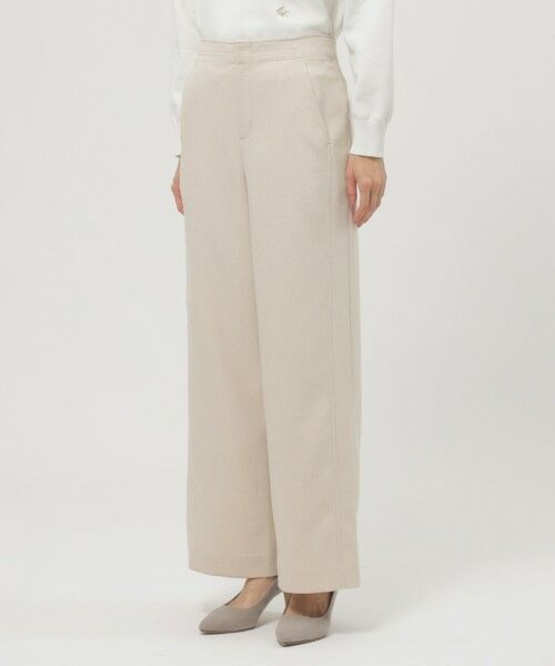 EVEX by KRIZIA / エヴェックス バイ クリツィア その他パンツ | 【マシンウォッシャブル】ツイードライクワイドパンツ | 詳細5