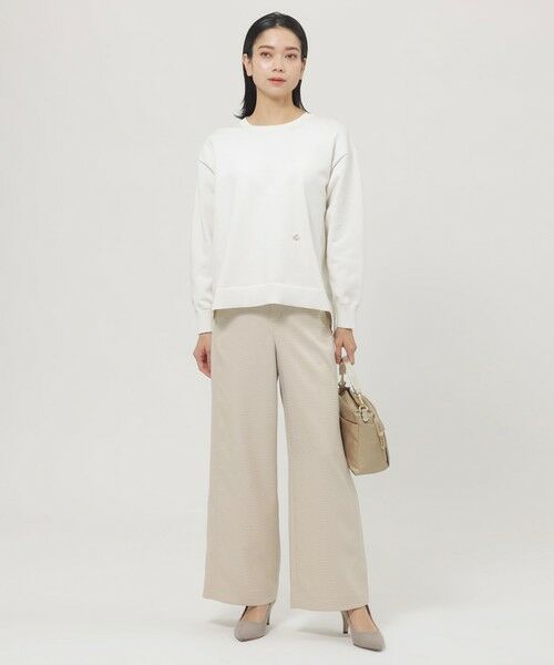 EVEX by KRIZIA / エヴェックス バイ クリツィア その他パンツ | 【マシンウォッシャブル】ツイードライクワイドパンツ | 詳細3