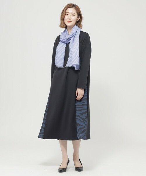 EVEX by KRIZIA / エヴェックス バイ クリツィア マフラー・ショール・スヌード・ストール | シルクコットンストール | 詳細2