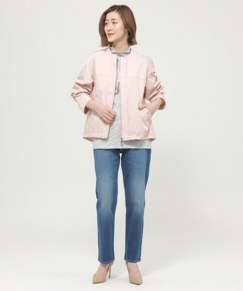 EVEX by KRIZIA / エヴェックス バイ クリツィア その他アウター | 【ウォッシャブル】【はっ水】【花粉対策】【防しわ】【UVカット】ポランタフタノーカラーブルゾン | 詳細1