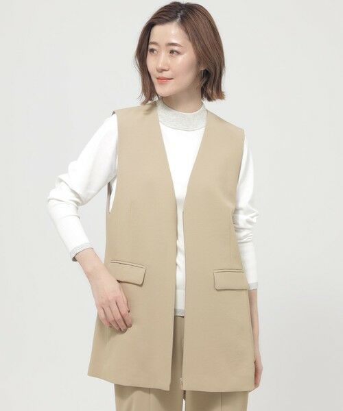 EVEX by KRIZIA / エヴェックス バイ クリツィア ダウンジャケット・ベスト | 【オン・オフで活躍！】【マシンウォッシャブル】フルダルヴィンテージジレ | 詳細11